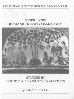 cover image of Jewish Lore in Manichaean Cosmogony